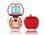 SCI Phone A530 2.2" QVGA Screen Dual Sim Standby Quad-band Cell Phone with FM Bluetooth Support 4GB TF Card (Red)